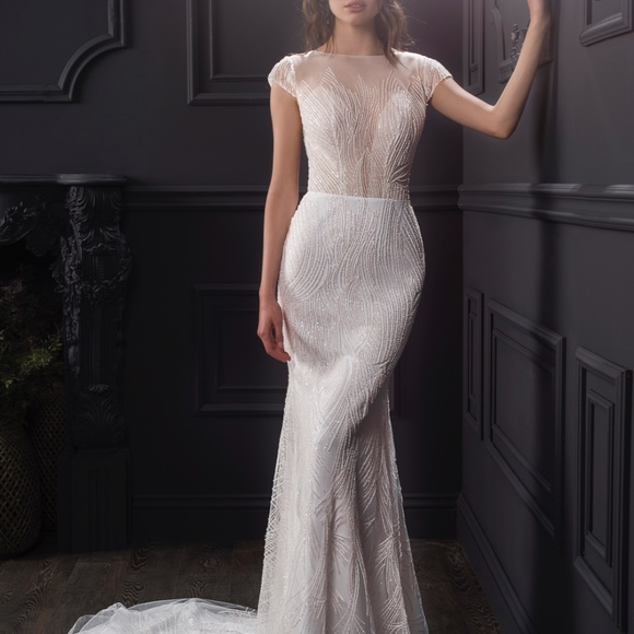 Lihi Hod Dreams - Jade Gown - Picture 1 of 4